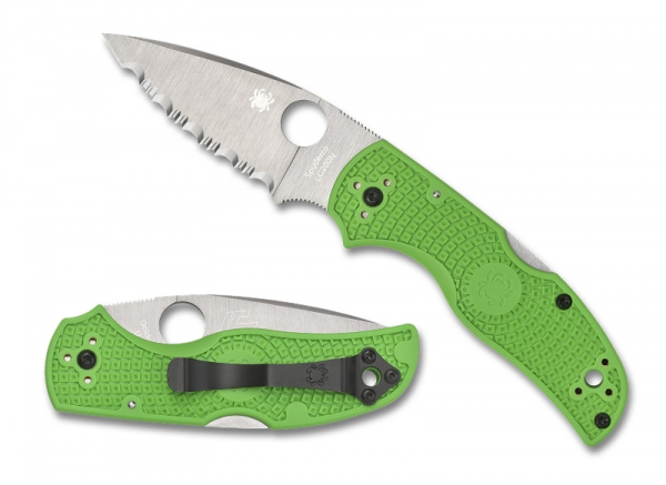 Spyderco C41SGR5 Native 5 Salt Green FRN LC200N