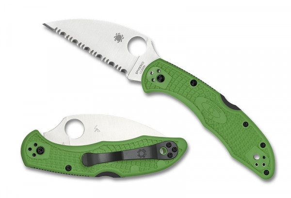 Spyderco C88FSWCGR2 Salt 2 Green FRN LC200N