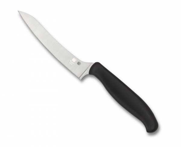 Spyderco K14PBK Z-Cut Küchenmesser Black mit Spitze