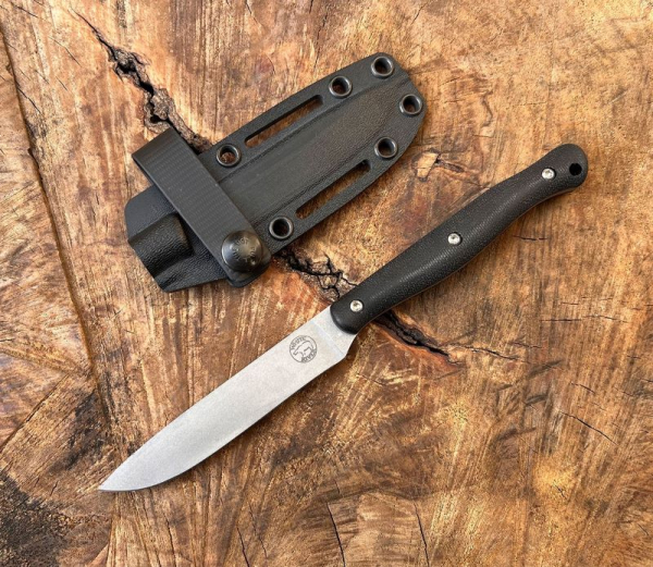White River Knives Exodus 4 Micarta Canvas Black Kydex Adventurecraft