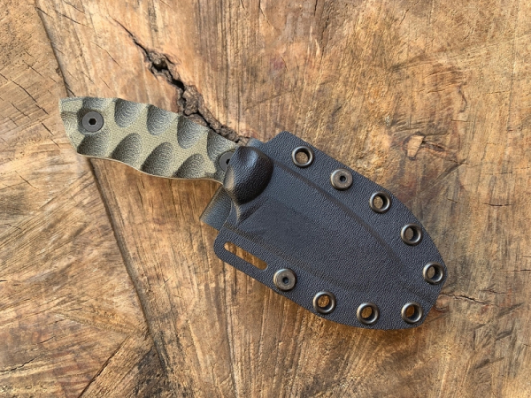 White River Knives GTI 3 Black Olive Micarta Stonewash