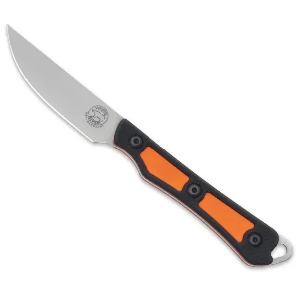 White River Knives Shoal Black/ Orange G10 Magnacut, WRSS-SHO-TBO, CPM-MagnaCut, Kydexscheide