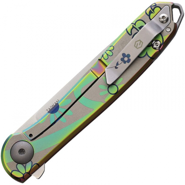 Karbon Knives Tidbit Framelock Floral