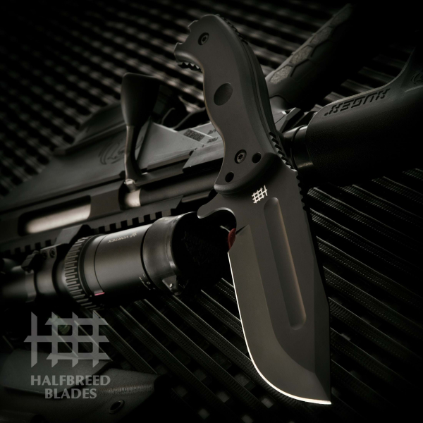 Halfbreed Blades LBK-01 Black bushcraft survival messer