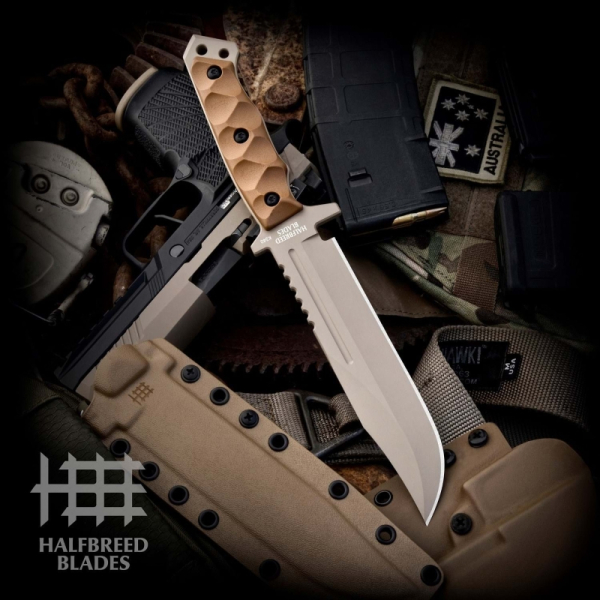 Halfbreed Blades LIK-01 Large Infantry Knife Gen 2 Des