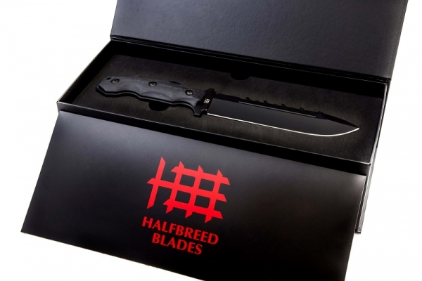 Halfbreed Blades LSK-01 Black Large Survival Knife