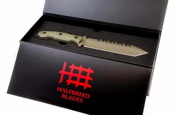 Halfbreed Blades LSK-02 Ranger Green Large Survival Knife
