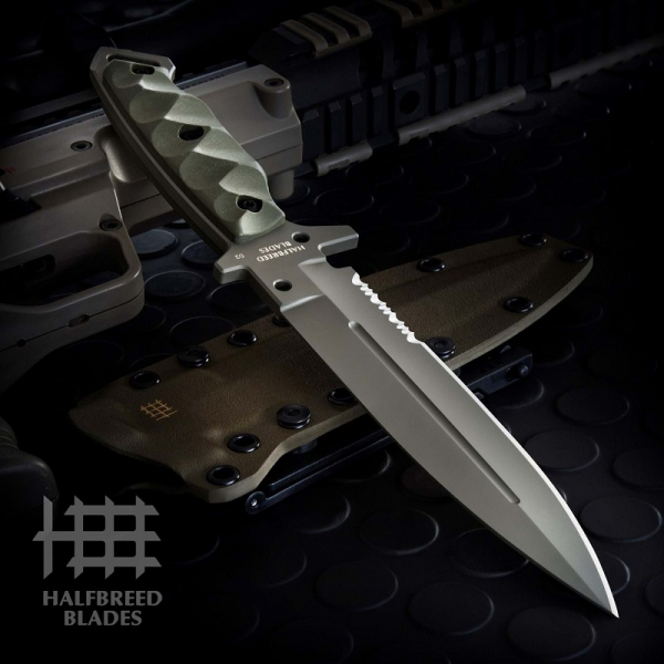 Halfbreed Blades MIK-01PS Ranger Green feldmesser einsatzmesser