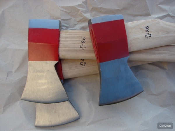 Armee-Axt, groß, Holzstiel, 2380 g, ca. 59 cm