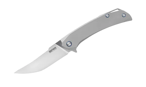 SRM Asika 1411-TZ, 154CM, Grey Titan – Ansicht 1