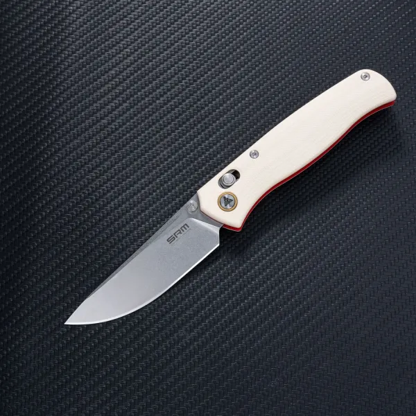 SRM Medal 255L-GT2, White G10, Red Liner – Ansicht 4