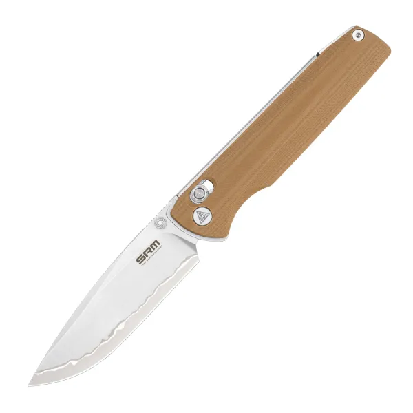SRM Terrier 258L-GW2, Tan G10 – Ansicht 1