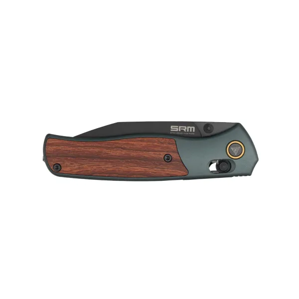 SRM Medal 259L-AG, Green Aluminium + Rosewood Inlay – Ansicht 4