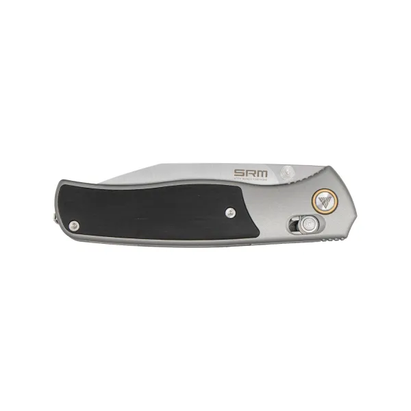SRM Medal 259L-AK, Gray Aluminium + Ebony Inlay – Ansicht 4