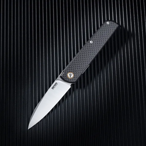 SRM Qrick 408L-KB, Black G10 mit Carbon Fiber – Ansicht 4