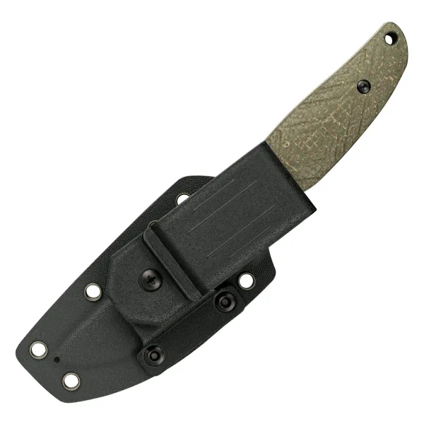 SRM Fossa 605T-MP, Linen Green Micarta – Ansicht 4