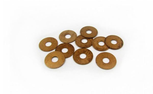 Bronze Washer / Pivot 1/8 10Stück 0,355mm