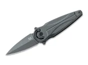 Fox Knives Saturn Titanium All Black – geöffnet