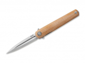 MKM Messer Flame Light Dagger Micarta Natural