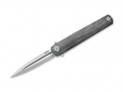 MKM Messer Flame Light Dagger Micarta Black
