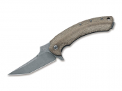 Bastinelli Knives Geco Micarta Folder