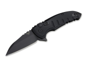 Hogue Knives X1 Microflip Wharncliffe All Black Elishewitz
