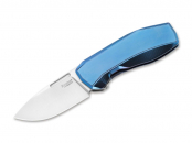 Lionsteel N.One Titanium Blue messer taschenmesser