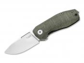 LionSteel Nano Titanium Micarta Green taschenmesser messer