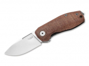 LionSteel Nano Titanium Micarta Natural taschenmesser messer