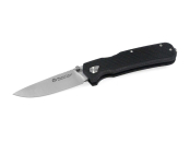 Maserin Messer Pulse Droppoint Micarta Black