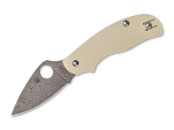 Spyderco Urban Slipit Ivory G10 Damascus