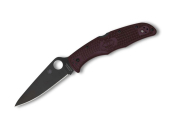 Spyderco Endura 4 Lightweight Micro-Melt PD#1 Black Blade Sprint Run