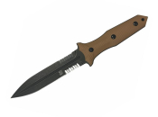 Bastinelli Knives Grozo Coyote Serrated