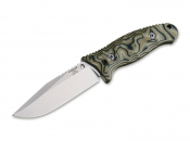 Hogue EX-F02 4.5 Satin G-Mascus Green outdoormesser aus 154Cm stahl