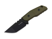 Kizer Knives Quartz AEB-L OD Green G10 Black Stonewashed