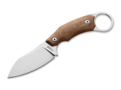 LionSteel H1 Micarta Natural tactical knives with ring
