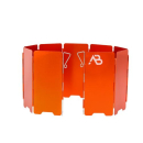 AB Windschutz Alu 9 Lamellen faltbar orange