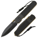 CJRB Knives J1951-BG Locust AR-RPM9 Black Black G10/ Gold
