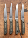 White River 4er Steak Knife Set Maple Richlite Magnacut