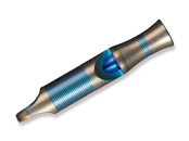 WE Knives Notfallpfeife A-05BP Titanium Blue