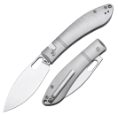 CJRB Knives J1959G-GY Sasaya S35VN Gray Titanium