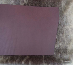 Vegetabiles gegerbtes Leder / brau / 10cm