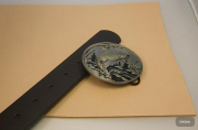 Vegetabiles gegerbtes Leder / 10cm / 3-3.5mm