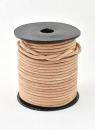 Lederband rund Natur 3mm
