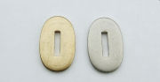 Bolster R 30 Parierelement - Neusilber