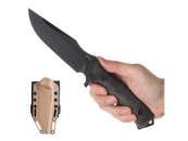ANV Knives M311 Micarta Black Elmax DLC Kydex Coyote