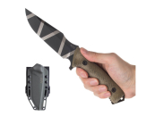 ANV Knives M311 Micarta Oliv Elmax DLC Camo Kydex Olive