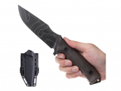 ANV Knives M311 Micarta Black Elmax DLC Topo Kydex Black NC