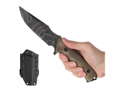 ANV Knives M311 Micarta Oliv Elmax DLC Topo taktisches überlebensmesser