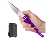 ANV KNIVES - ACTA NON VERBA -  P100 Black/Purple Kydex